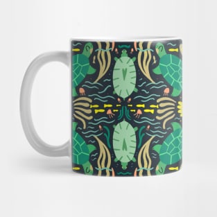 Turtle pattern Mug